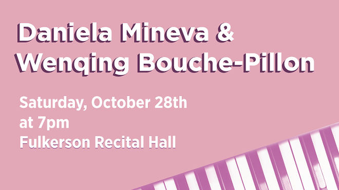 The Cal Poly Humboldt Recital Series: Daniela Mineva and Wenqing Bouche-Pillon