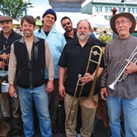 The Latin Peppers play a spicy set at the&nbsp;Arcata farmers&nbsp;market on May 10.