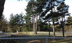 TINA MOULTON - The newly fences Eureka Dog Park - open in the spring!