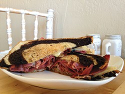 PHOTO BY JENNIFER FUMIKO CAHILL - The Reuben goes uptown.