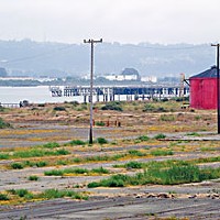 The southern end of the Redwood Marine Terminal. Photo by Heidi Walters