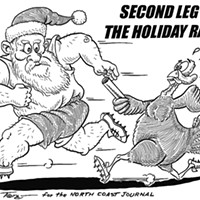 Second leg of the holiday race