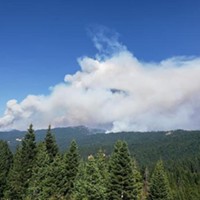 Hopkins Fire Holding East of Main Eel River with Chance of Rain Forecast