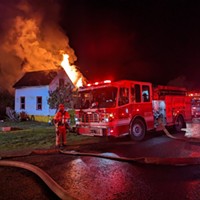 Fire Consumes Arcata Ranch House