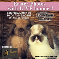 Easter Photo Shoot with Live Bunnies