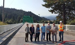 The Eagle Prairie Bridge reopened this morning. - CITY OF RIO DELL