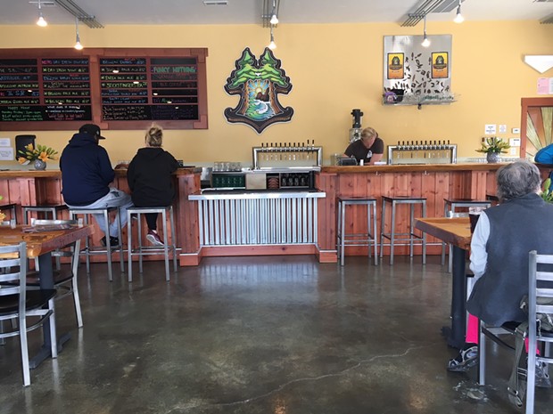 Inside the new taproom in Eureka. - PHOTO BY JENNIFER FUMIKO CAHILL