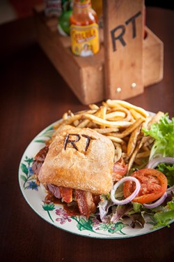 The Western Cheeseburger at Ridgetop Café. - AMY KUMLER