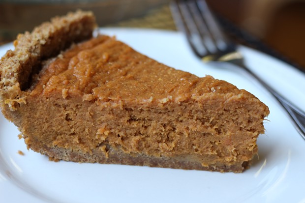 Sweet potato pie that will make you question your loyalty to pumpkin. - PHOTO BY ANDREA JUAREZ
