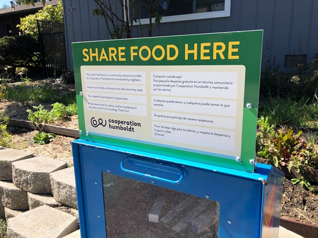Little Free Pantry - COOPERATION HUMBOLDT/FACEBOOK