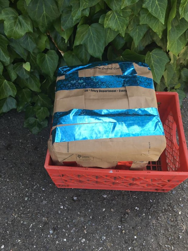 Suspicious packages found on Humboldt Hill. - PHOTO PROVIDED BY A PERSON CONNECTED TO THE INCIDENT