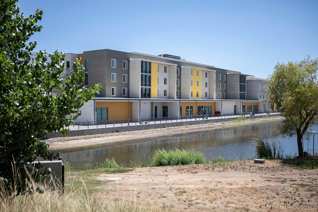 Newly-built facilities at UC Merced on August 2, 2019. - PHOTO BY ANNE WERNIKOFF, CALMATTERS