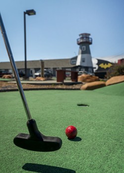 Lighthouse Plaza Mini-Golf. - JONATHAN WEBSTER