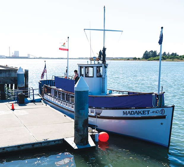The Madaket gets ready for a cocktail cruise. - NORTH COAST JOURNAL PHOTO