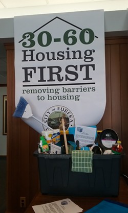 A local outreach group is coordinating "welcome home" gifts for the newly housed. - LINDA STANSBERRY