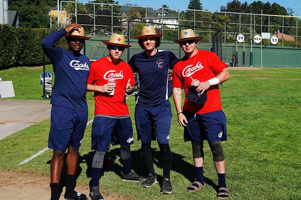 Crabs players celebrate Cowboy Night too! They're just like us! - HUMBOLDT CRABS FACEBOOK
