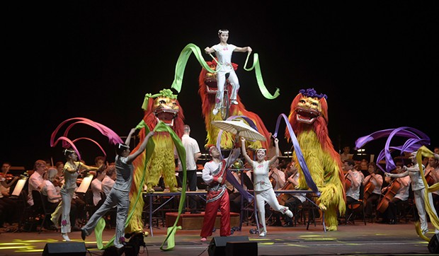 The Peking Acrobats perform Wednesday, Dec. 4 at 7 p.m. at the Van Duzer Theatre.