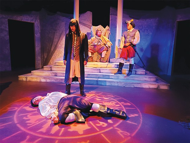 Victor Parra, Alejandro Torres, Jesse Chavez and Andrew Hempstead in NCRT's dreamy fairy tale.