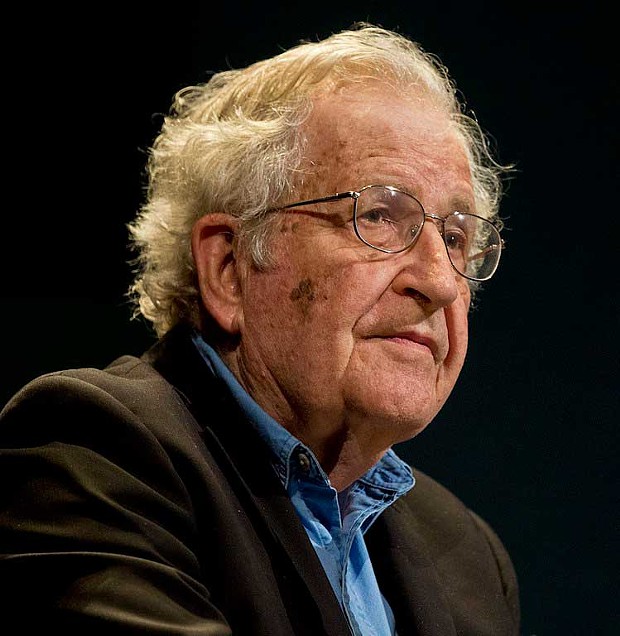 Noam Chomsky in 2016.