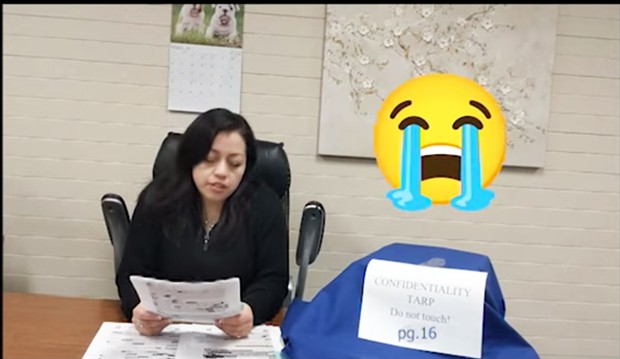 Auditor-Controller Karen Paz Dominguez posted a video to her campaign YouTube page April 3 mocking a 2018 investigation that sustained hostile workplace allegations against her, in part, because the report was heavily redacted and contained spelling errors.