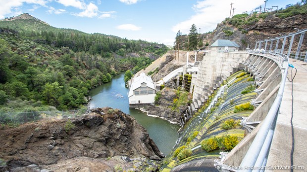 The 225-foot-tall Copco 1 dam on the Klamath River is slated to be removed by October of 2024.