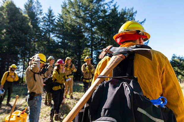 A bachelor's degree program at Cal Poly Humboldt in applied fire management slated to begin in the fall is at the center of a conflict between the state university and community college systems.
