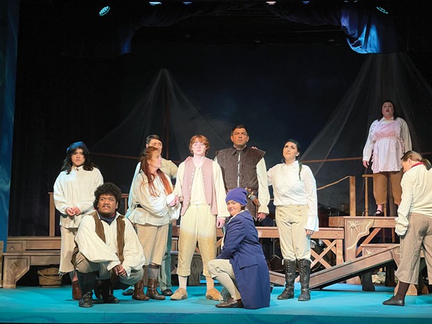 A pirate's life in Peter and the Starcatcher at FRT.