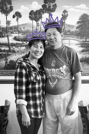 Annie and Chin Chau, owners of Annie's Cambodian, voted Humboldt's Best Chinese Food. Seriously. - AMY WALDRIP