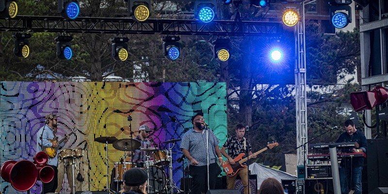 The local Object Heavy band was one of five headliner performers on the Main Stage at Cannifest 2023 on Saturday.