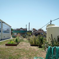 The Jefferson Community Center is Turning Up the Heat' The garden at the Jefferson Community Center. The water tank to the right of the garden supplies the area with collected rainwater water &ndash; an effort of the Jefferson Project to remain as sustainable as possible. Katie Rodriguez