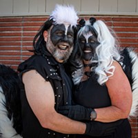 North Country Fair 2024 These two skunks waited in the shade for the All Species Parade to get underway on Saturday at the North Country Fair. Photo by Mark Larson