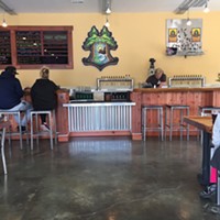Inside the new taproom in Eureka.