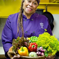 Chef and owner Marie "Sweet Mama" Janisse.