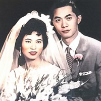 Ben and Mary Chin's wedding photo from 1962.