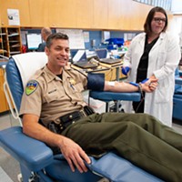 Humboldt County Sheriff William Honsal was among the first donors.