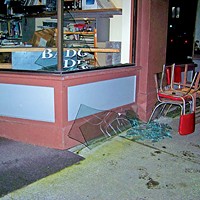 Earthquake damage in Old Town, Eureka