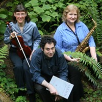 The Vipisa Trio, featuring Cindy Moyer, Virginia
Ryder and John Chernoff