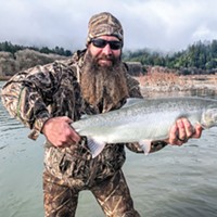 Nick Polito landed a nice winter steelhead back in February on the Eel River. Other than on the main stem Eel and Smith rivers, steelhead season will close after March 31.