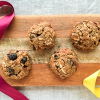 Toasted oats, plumped raisins and local flours give these humble looking cookies a boost of flavor and texture.