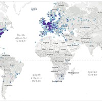More than 7,000 Bitcoin nodes in nearly 90 countries keep track of every transaction in real time.