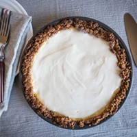 Leave the tchotckes, take the cream cheese pie.