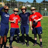 Crabs players celebrate Cowboy Night too! They're just like us!