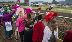 Photos: Ladies' Hat Day at the Races