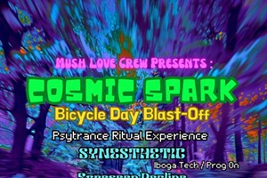 Cosmic Spark: Bicycle Day Blast Off