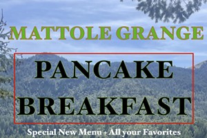 Mattole Grange Pancake Breakfast