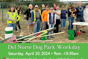 Del Norte Dog Park Work Day