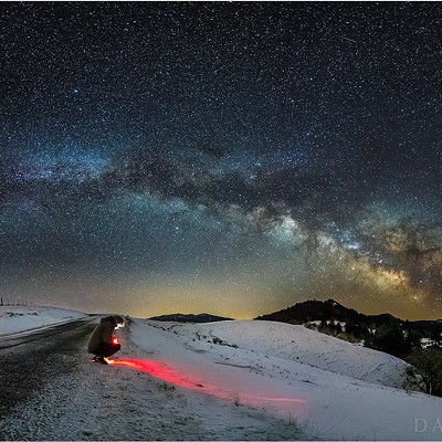 Milky Way on Kneeland Snow