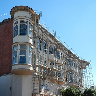 Carson Block Building Restoration - Existing Turret Restoration