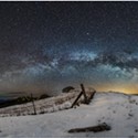 North Coast Night Lights: Milky Way Over Kneeland Snow