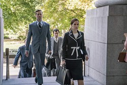 ON THE BASIS OF SEX - Armie Hammer walking a respectful distance behind RBG is the porn I've been waiting for.